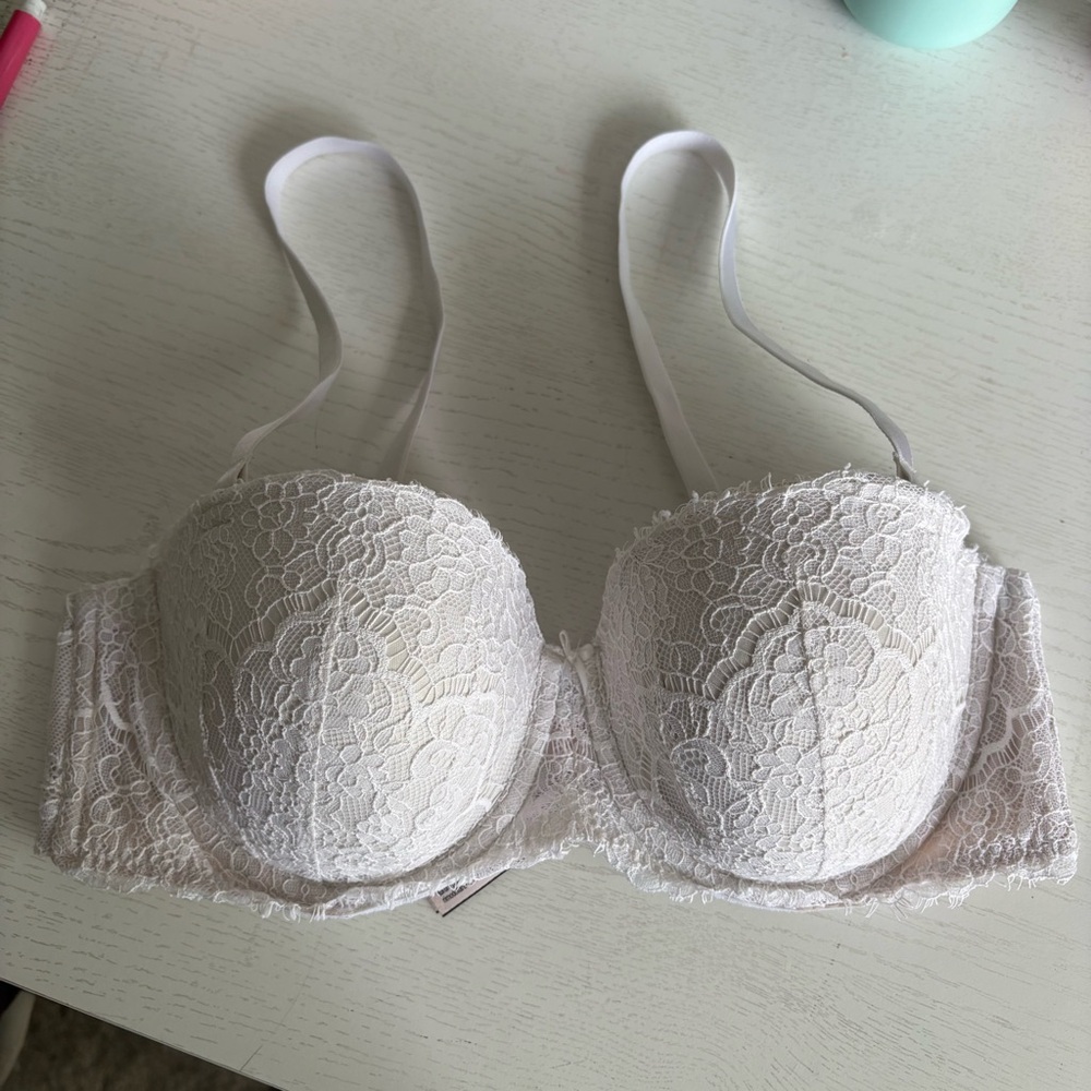 Victoria's Secret Dream Angels lined multi way Bra in white